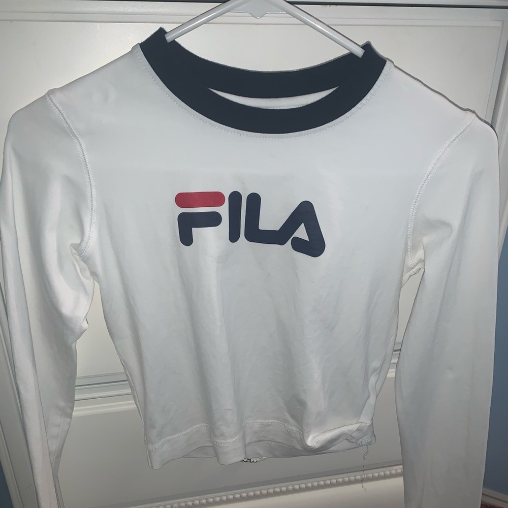 Never before worn FILA crop top